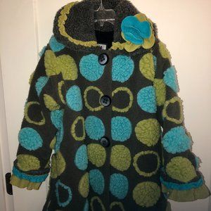 Corky & Company coat sz 6 EUC LN Beautiful colors